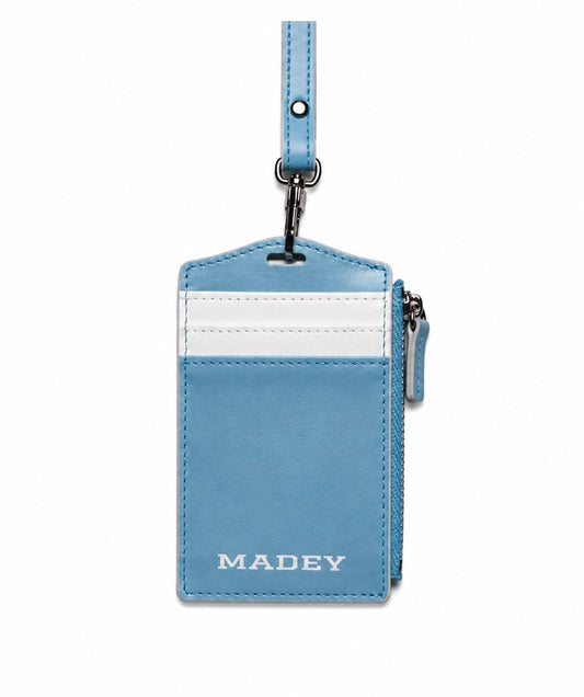 Madey Cardholder Leather - Baby Blue