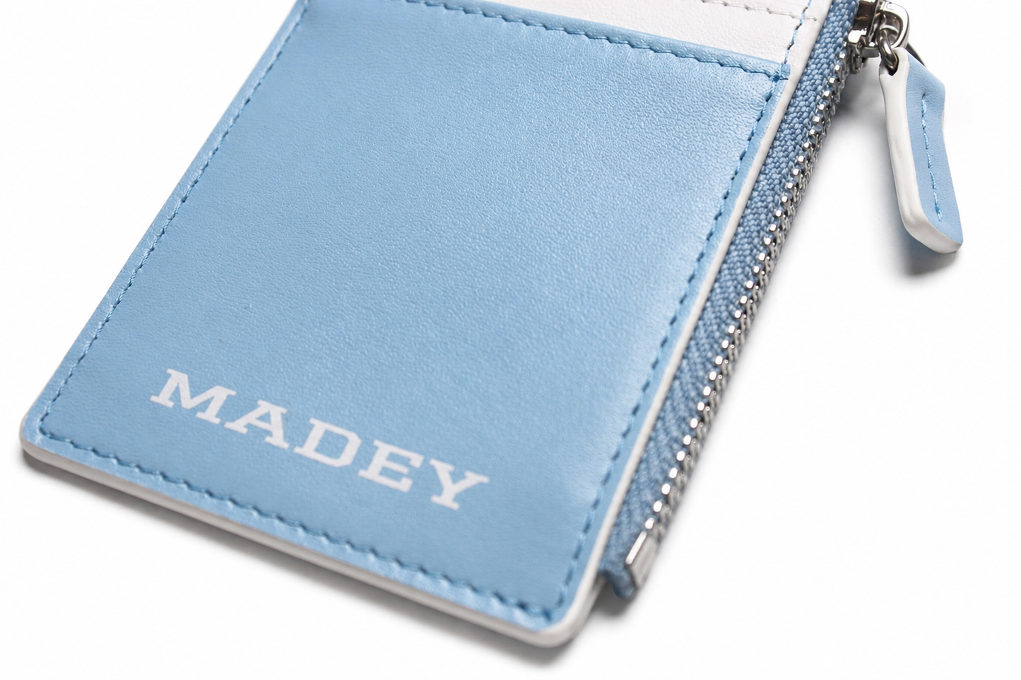 Madey Cardholder Leather - Baby Blue