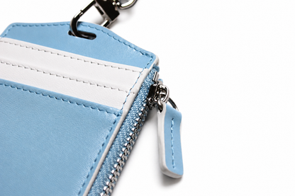 Madey Cardholder Leather - Baby Blue